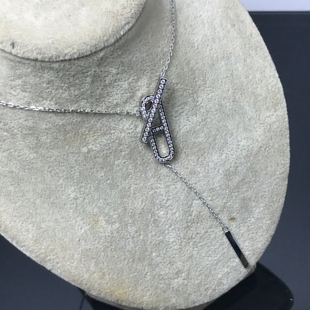 [Azure Tears]HM NECKLACE PLATINUM ROSE GOLD DIAMOND