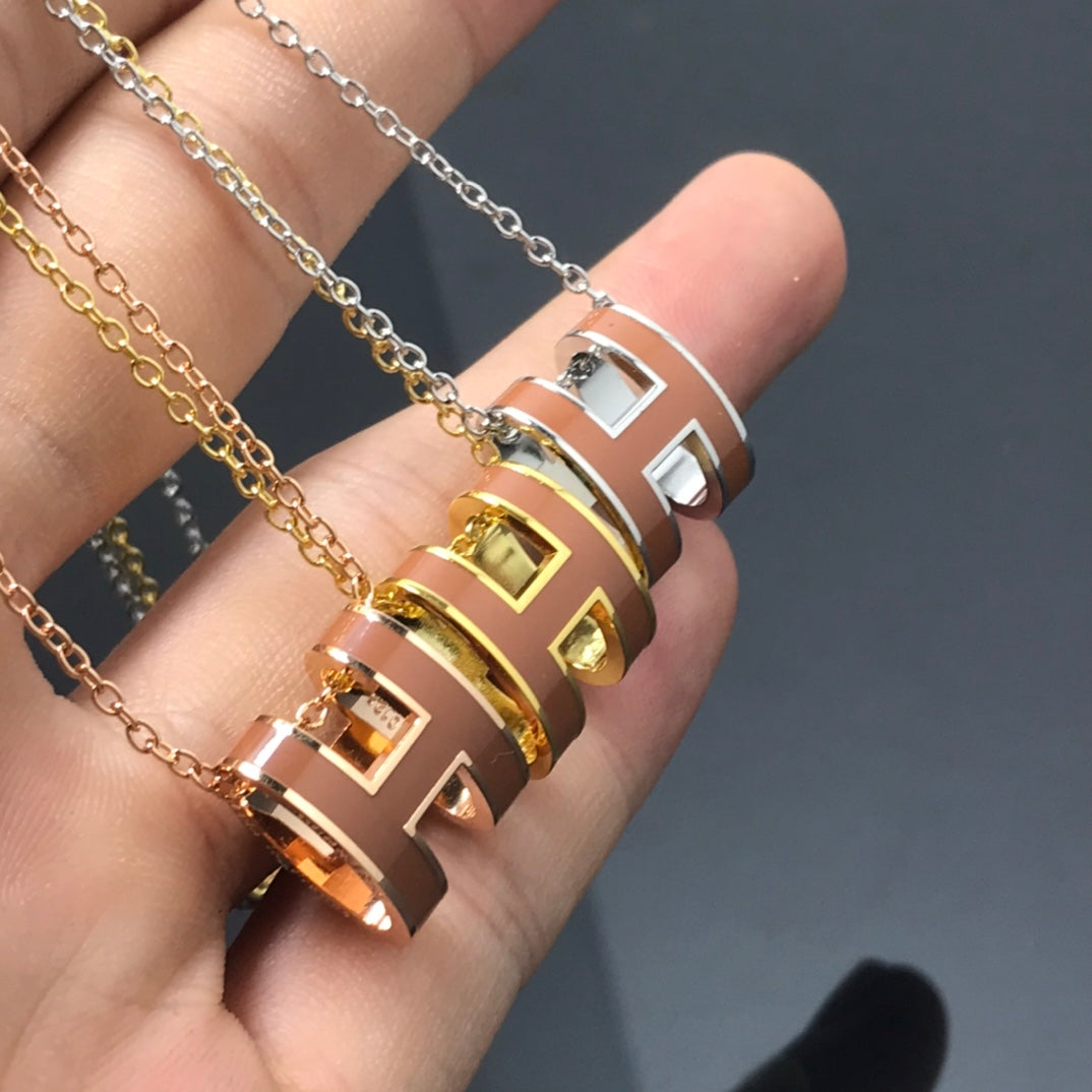 [Azure Tears]H NECKLACE BROWN