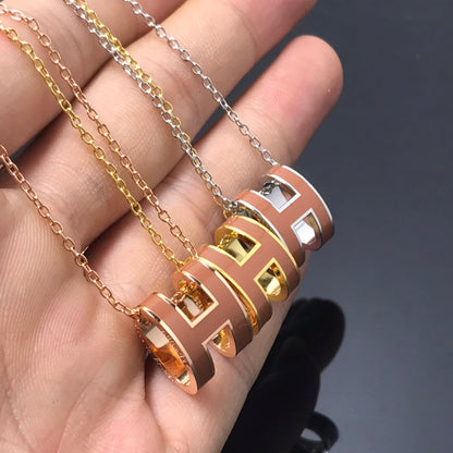 [Azure Tears]H NECKLACE BROWN