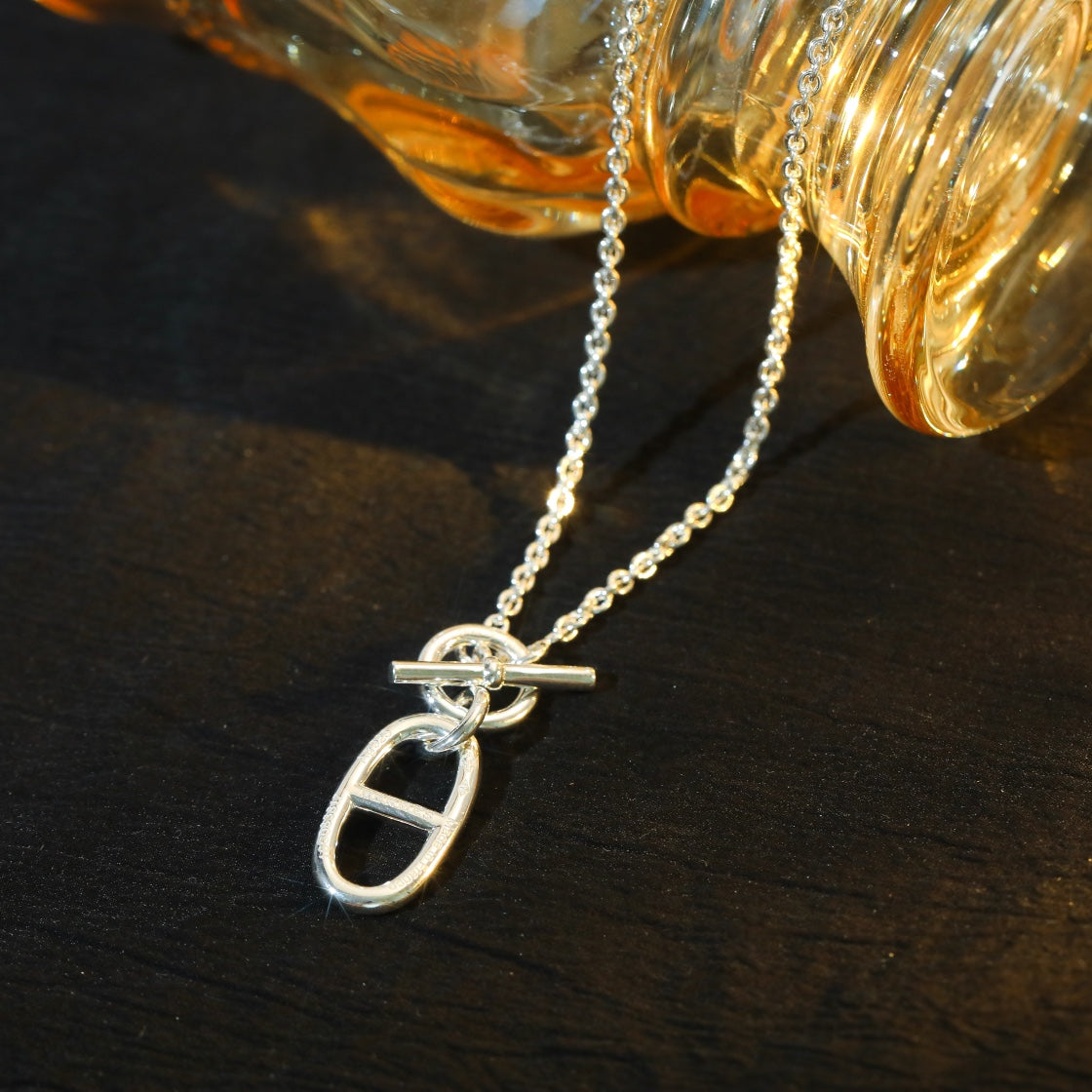 [Azure Tears]HM CHAINE D'ANCRE PENDANT NECKLACE STERLING SILVER