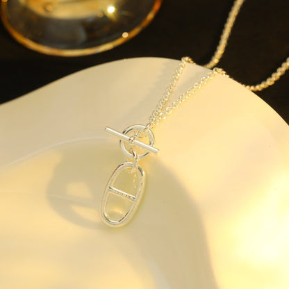 [Azure Tears]HM CHAINE D'ANCRE PENDANT NECKLACE STERLING SILVER