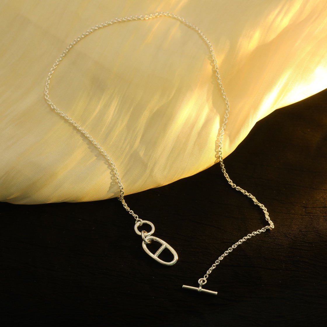 [Azure Tears]HM CHAINE D'ANCRE PENDANT NECKLACE STERLING SILVER
