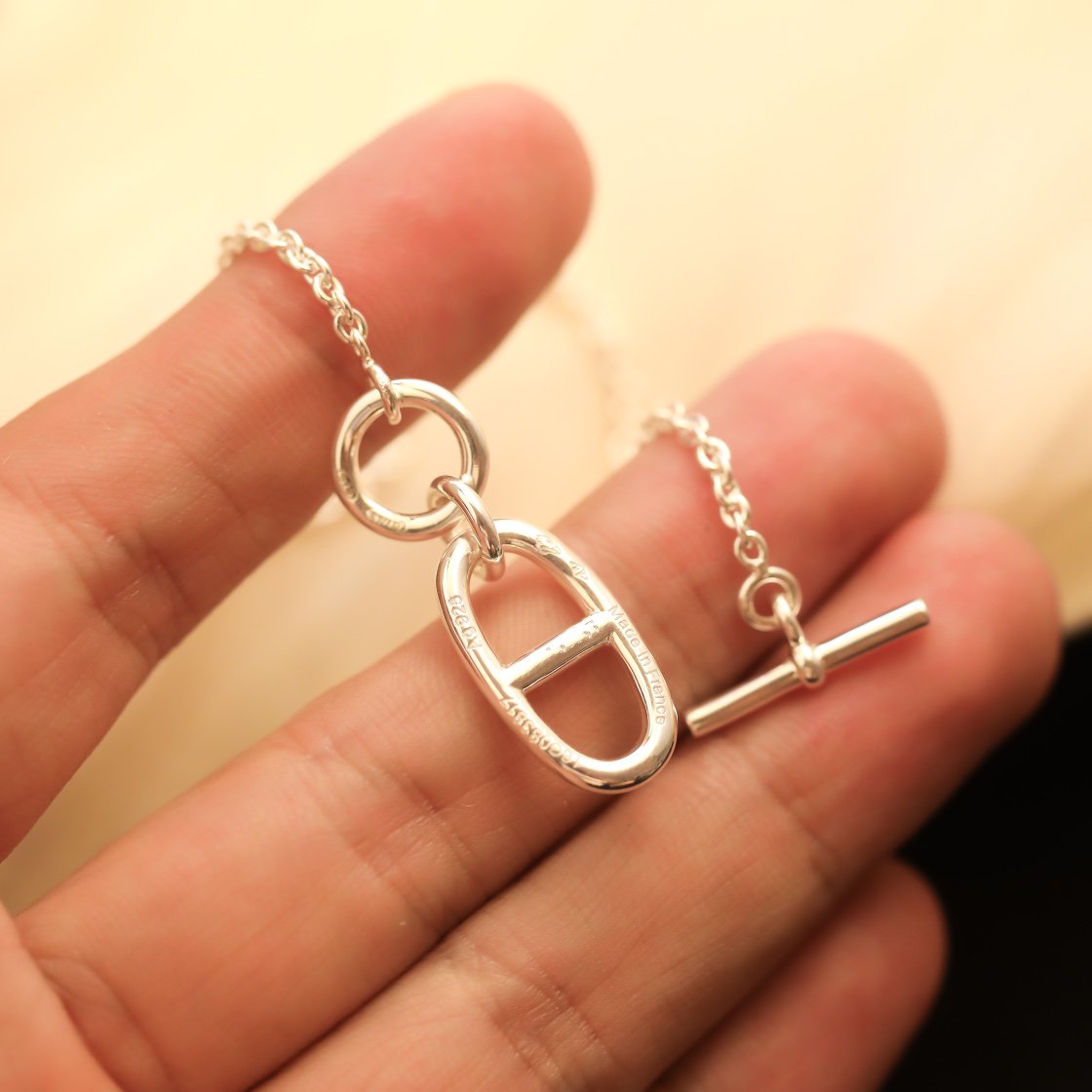 [Azure Tears]HM CHAINE D'ANCRE PENDANT NECKLACE STERLING SILVER