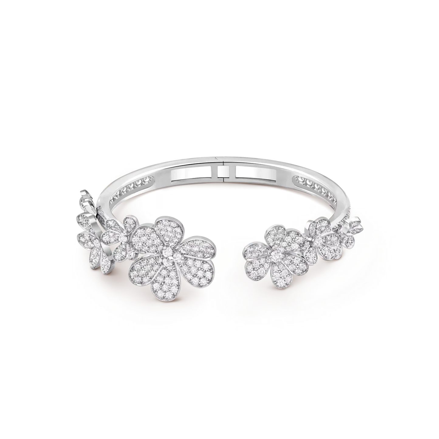 [Azure Tears]LUMINOUS BLOSSOM OPEN BANGLE
