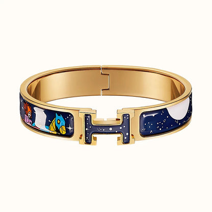 [Azure Tears]H STAR AND MOON BRACELET 12MM