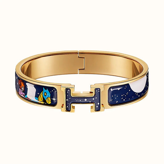 [Azure Tears]H STAR AND MOON BRACELET 12MM