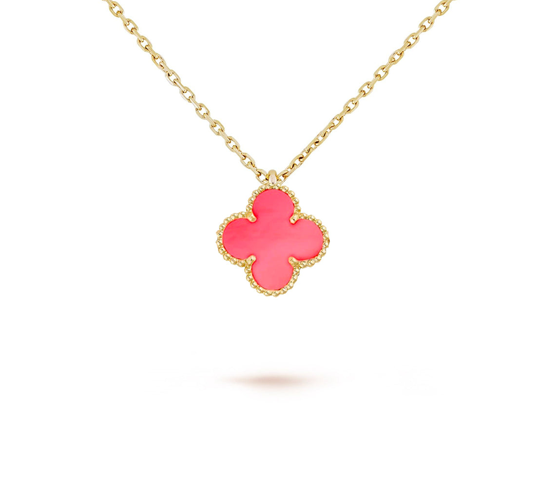 [Azure Tears]9.5MM MINI CLOVER PENDANT NECKLACE COLLECTION