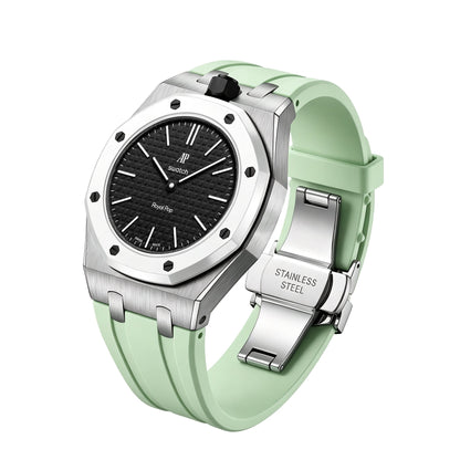 [Azure Tears]Royal Oak Pop Exclusive Steel Case & Silicone Strap With Cradle