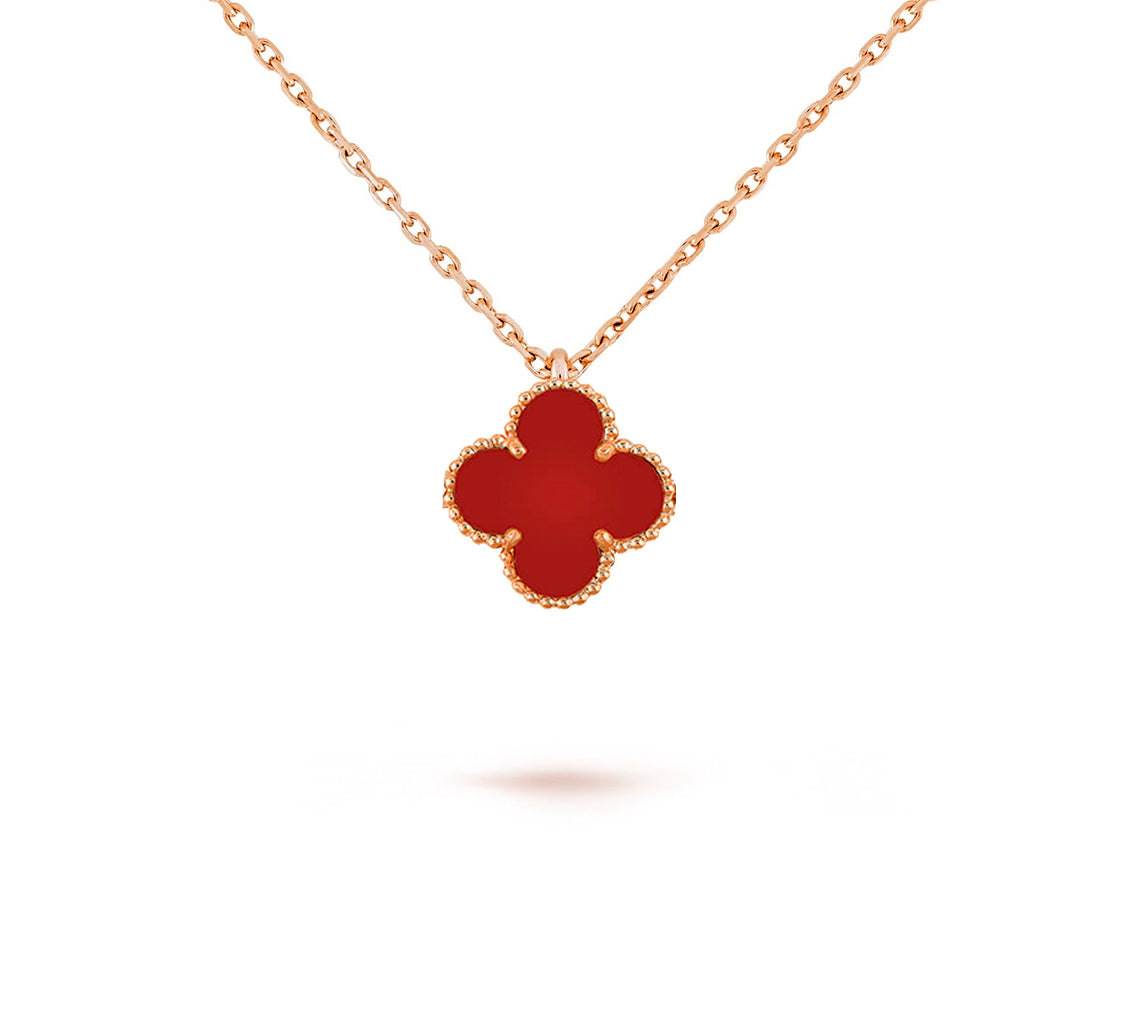 [Azure Tears]9.5MM MINI CLOVER PENDANT NECKLACE COLLECTION