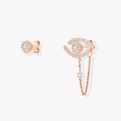 [Azure Tears]LUCKY EYE DIAMOND EARRINGS