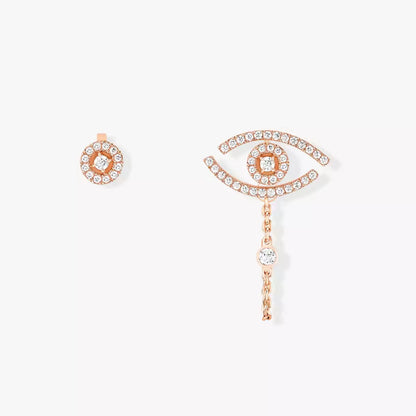 [Azure Tears]LUCKY EYE DIAMOND EARRINGS