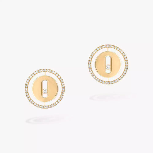 [Azure Tears]LUCKY MOVE DIAMOND EARRINGS