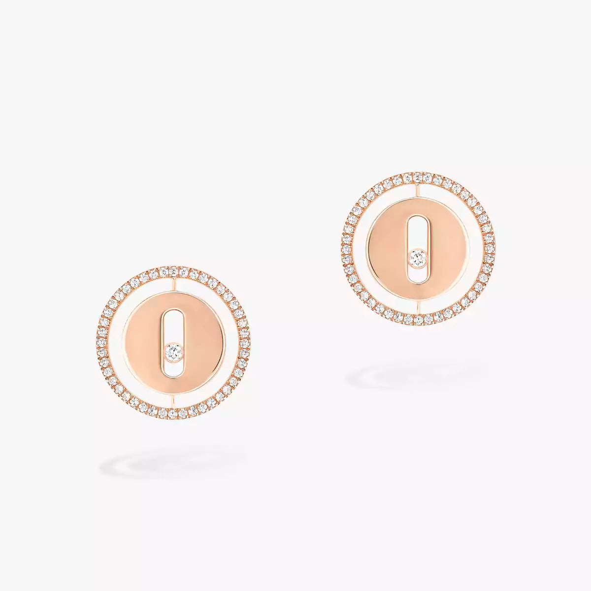 [Azure Tears]LUCKY MOVE DIAMOND EARRINGS