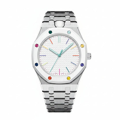 [Azure Tears]OAK POP EXCLUSIVE SILVER STEEL STRAP