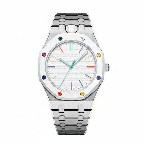 [Azure Tears]OAK POP EXCLUSIVE SILVER STEEL STRAP