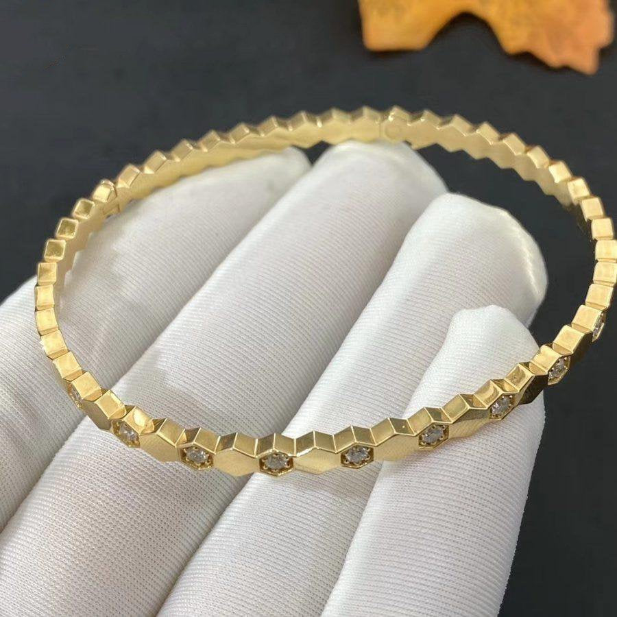 [Azure Tears]BEE LOVE GOLD DIAMOND BRACELET