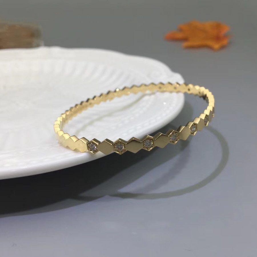 [Azure Tears]BEE LOVE GOLD DIAMOND BRACELET