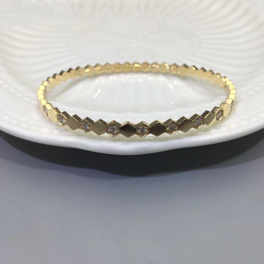 [Azure Tears]BEE LOVE GOLD DIAMOND BRACELET