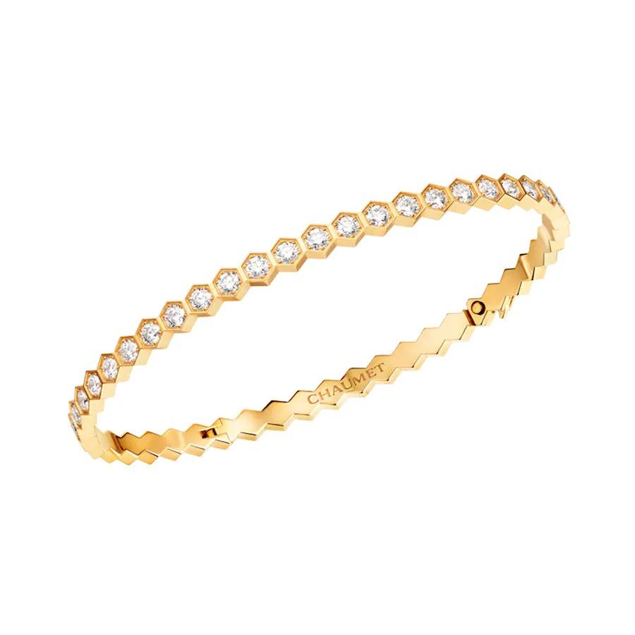 [Azure Tears]BEE LOVE GOLD BRACELET FULL DIAMOND
