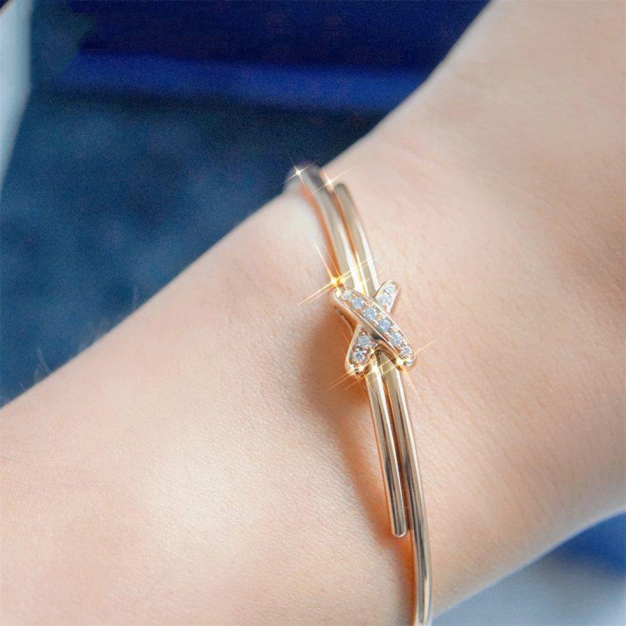 [Azure Tears]JEUX DE BRACELET ROSE GOLD DIAMONDS