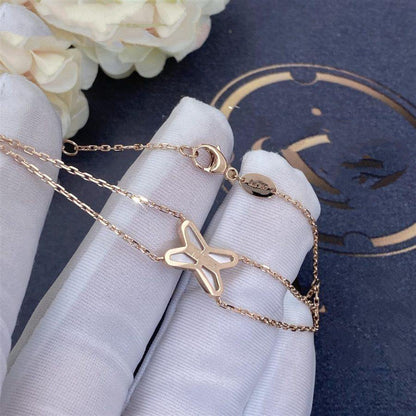 [Azure Tears]JEUX BRACELET WHITE MOP ROSE GOLD 1 DIAMOND