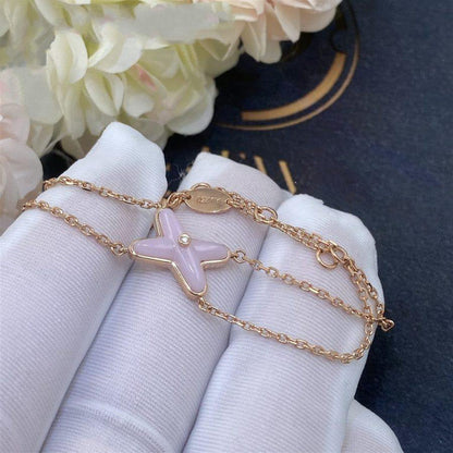 [Azure Tears]JEUX BRACELET PINK MOP ROSE GOLD 1 DIAMOND
