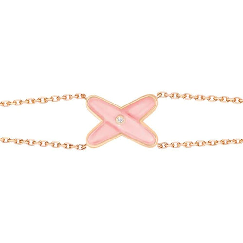 [Azure Tears]JEUX BRACELET PINK MOP ROSE GOLD 1 DIAMOND