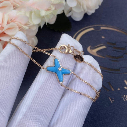 [Azure Tears]JEUX BRACELET TURQUOISE ROSE GOLD 1 DIAMOND