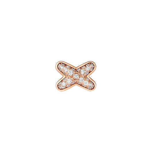 [Azure Tears]JEUX DE ROSE GOLD DIAMOND EARRINGS