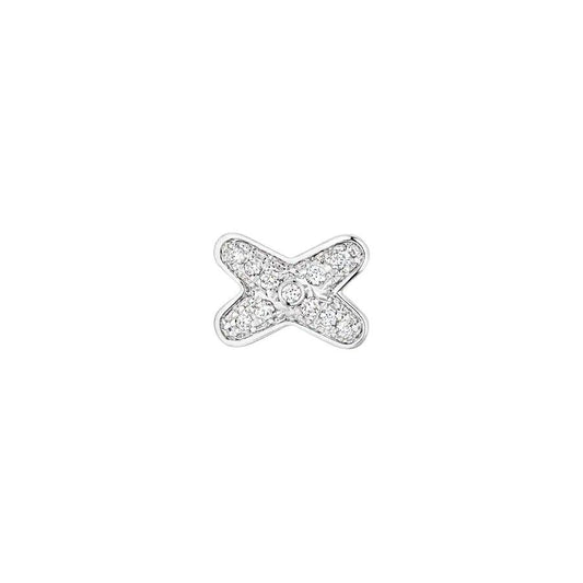 [Azure Tears]JEUX DE SILVER DIAMOND EARRINGS