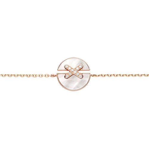 [Azure Tears]JEUX DE BRACELET MOP ROSE GOLD DIAMONDS