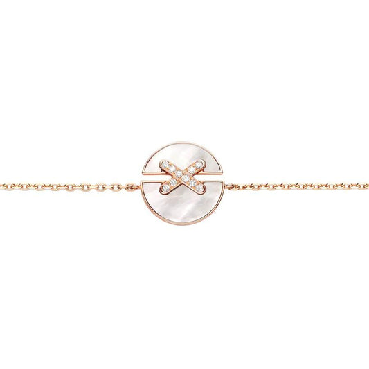 [Azure Tears]JEUX DE BRACELET MOP ROSE GOLD DIAMONDS