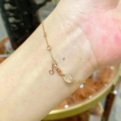 [Azure Tears]JEUX DE BRACELET MOP ROSE GOLD DIAMONDS