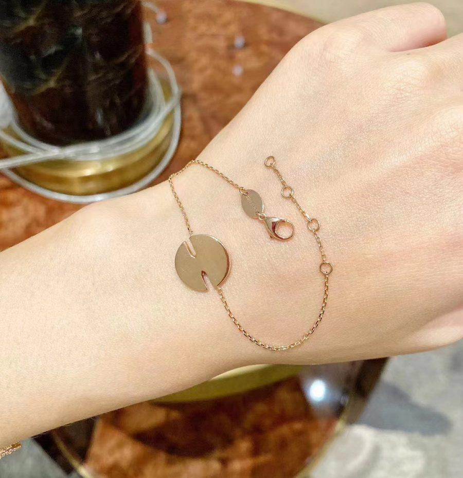 [Azure Tears]JEUX DE BRACELET MOP ROSE GOLD DIAMONDS