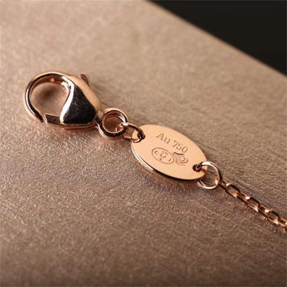 [Azure Tears]Hollow Design Four-Leaf Clover Flower Shape Ring