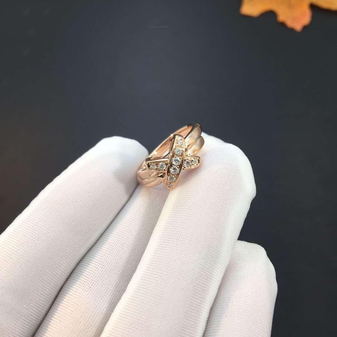 [Azure Tears]JEUX DE ROSE GOLD DIAMOND RING