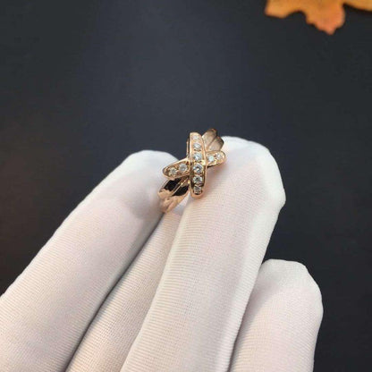 [Azure Tears]JEUX DE ROSE GOLD DIAMOND RING