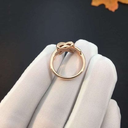 [Azure Tears]JEUX DE ROSE GOLD DIAMOND RING