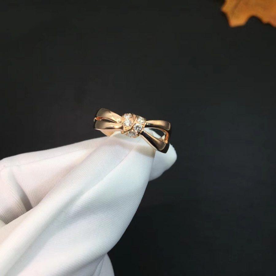 [Azure Tears]LIENS RING ROSE GOLD DIAMOND