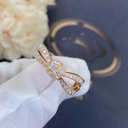 [Azure Tears]LIENS ROSE GOLD DIAMOND RING