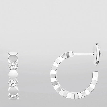 [Azure Tears]Hollow Design Four-Leaf Clover Flower Shape Ring