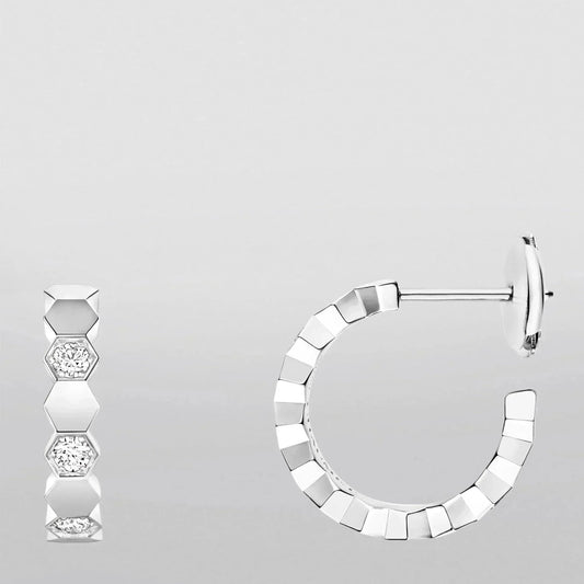 [Azure Tears]Hollow Design Four-Leaf Clover Flower Shape Ring