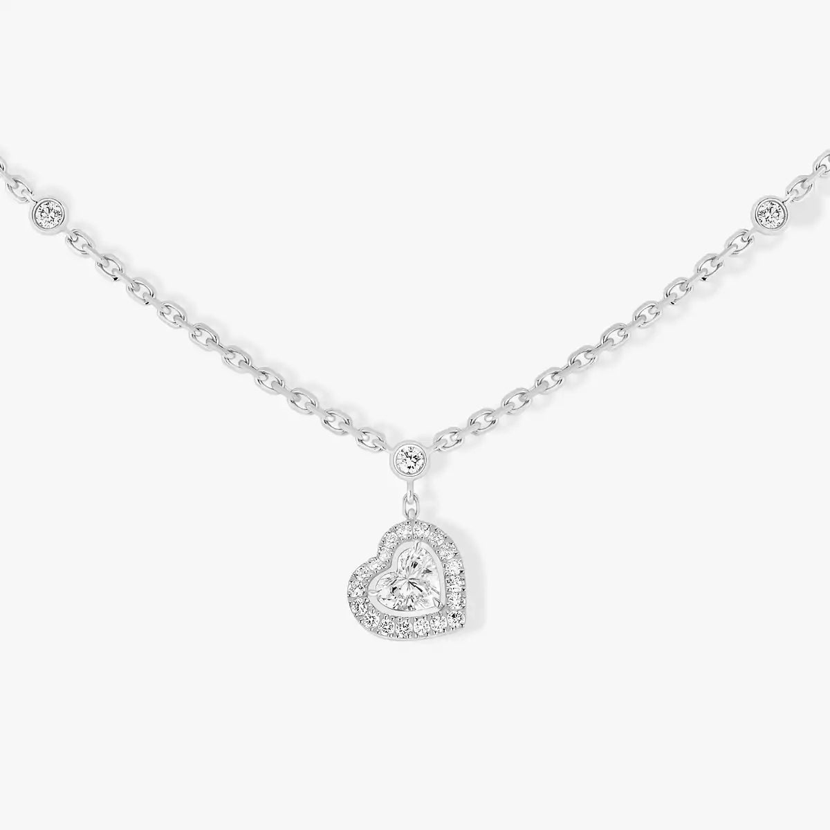 [Azure Tears]CLASSIC HEART PENDANT NECKLACE