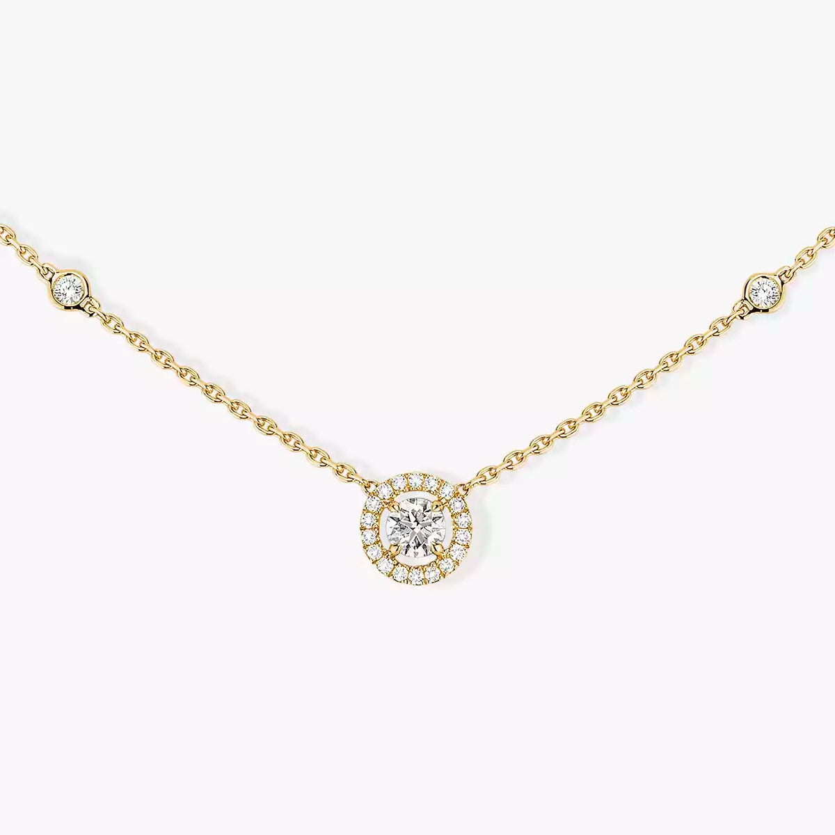 [Azure Tears]JOY PENDANT DIAMOND NECKLACE