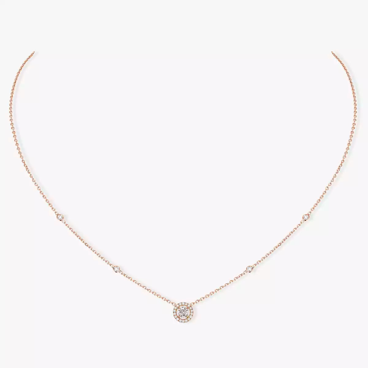 [Azure Tears]JOY PENDANT DIAMOND NECKLACE