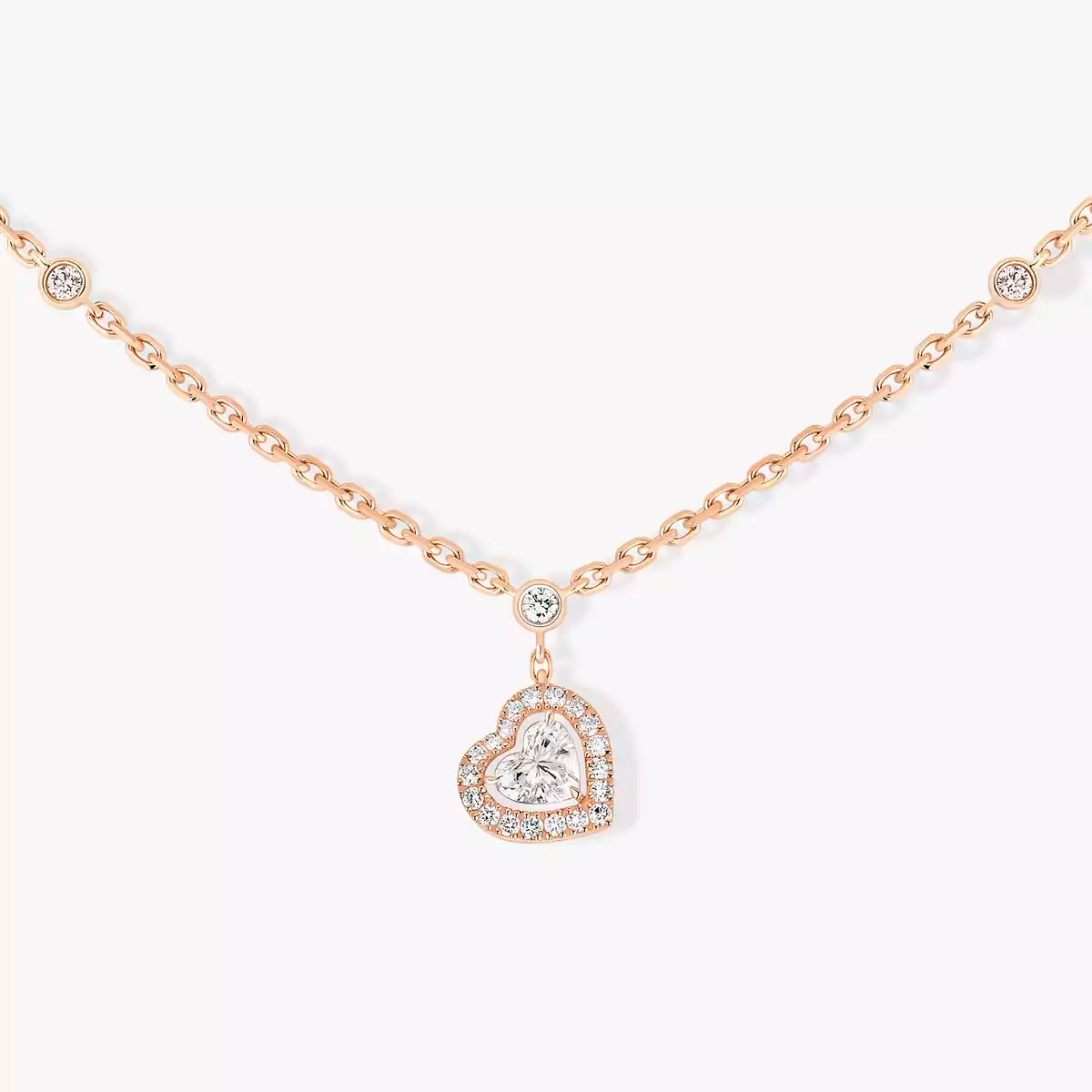 [Azure Tears]CLASSIC HEART PENDANT NECKLACE
