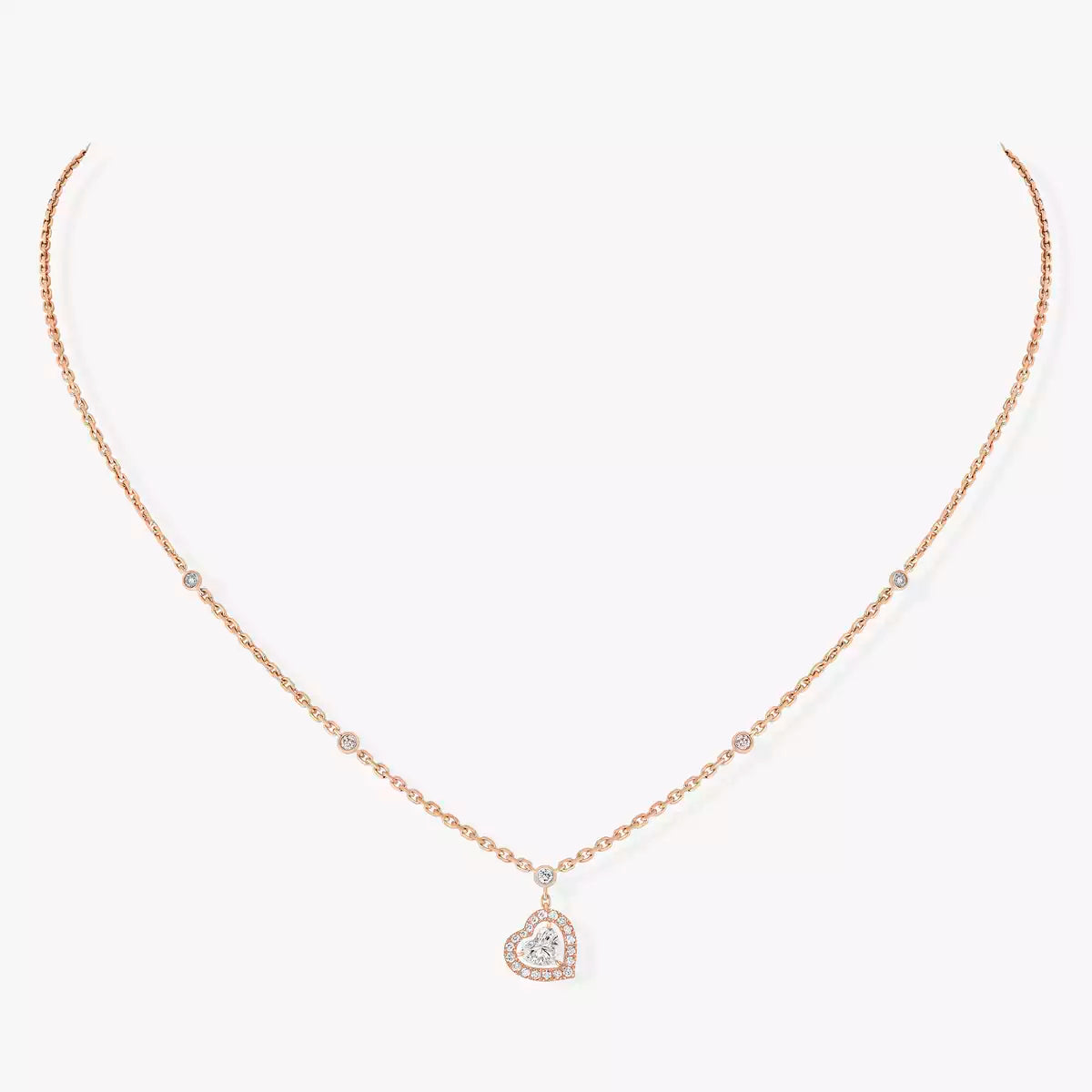 [Azure Tears]CLASSIC HEART PENDANT NECKLACE
