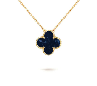 [Azure Tears]15MM CLOVER FLOWER PENDANT NECKLACE COLLECTION