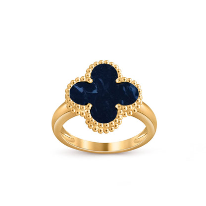 [Azure Tears]LUCKY CLOVER VINTAGE GOLD RING COLLECTION