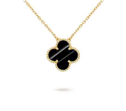 [Azure Tears]15MM CLOVER FLOWER PENDANT NECKLACE COLLECTION